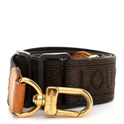 Louis Vuitton Jacquard Monogram Adjustable Shoulder Strap Brown 1 of 4