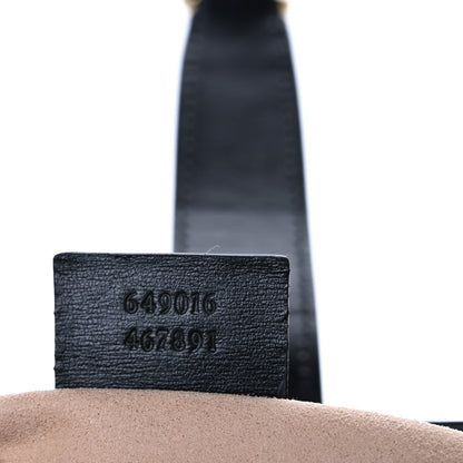 Gucci Boarded Plutone Calfskin Medium Jackie 1961 Tote Black 7 of 11