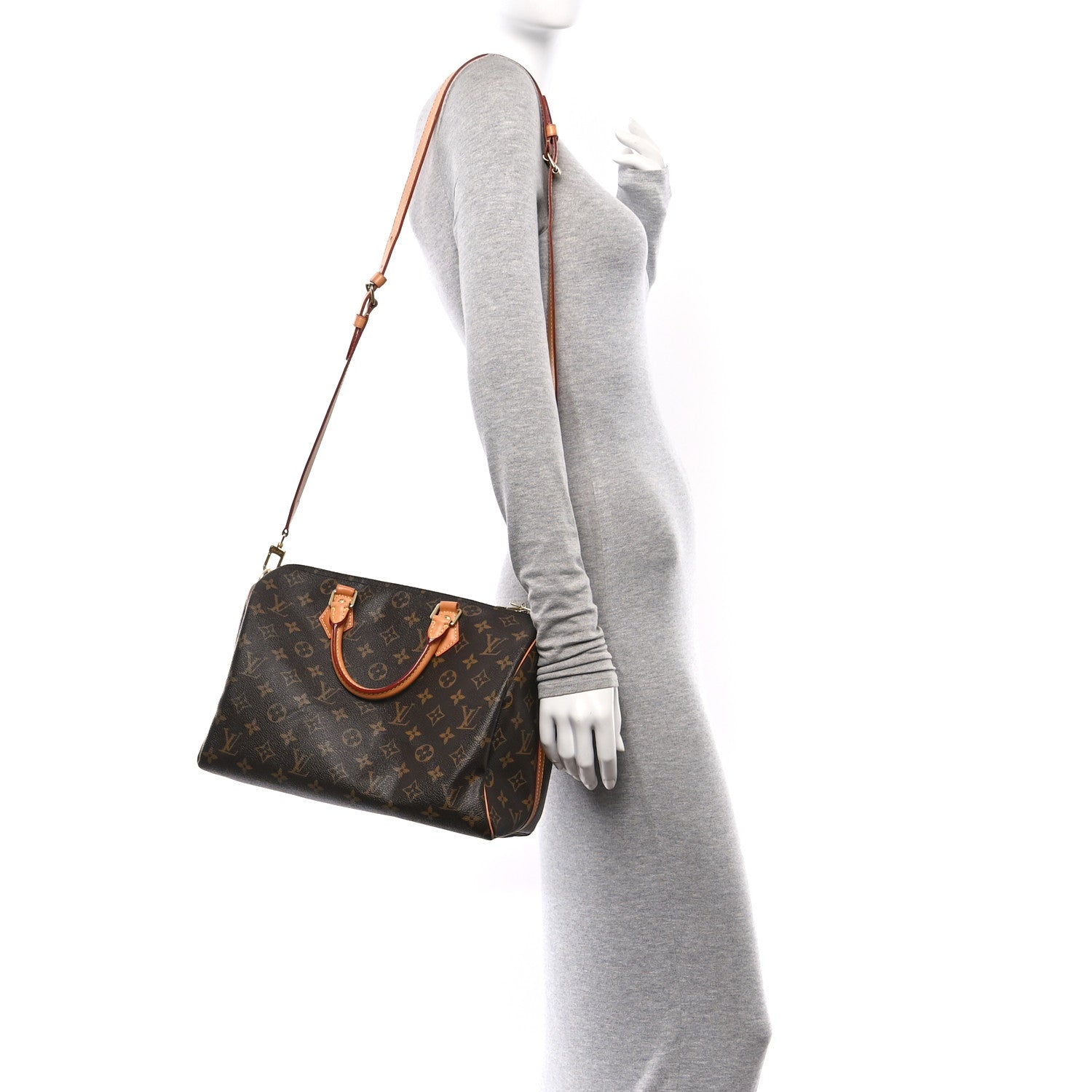 Louis Vuitton Monogram Speedy Bandouliere 30 2 of 9
