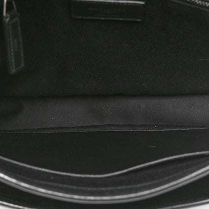 Saint Laurent Crinkled Calfskin Matelasse Monogram Medium Niki Chain Satchel Military Olive 5 of 10