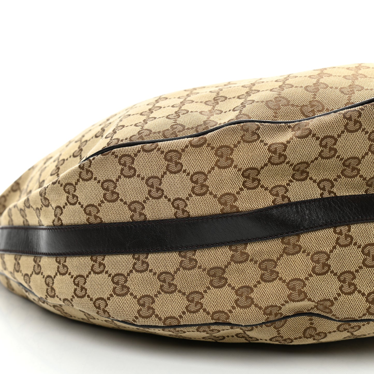 Monogram Large GG Twins Hobo Dark Brown