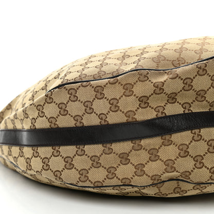 Gucci Monogram Large GG Twins Hobo Dark Brown 9 of 13
