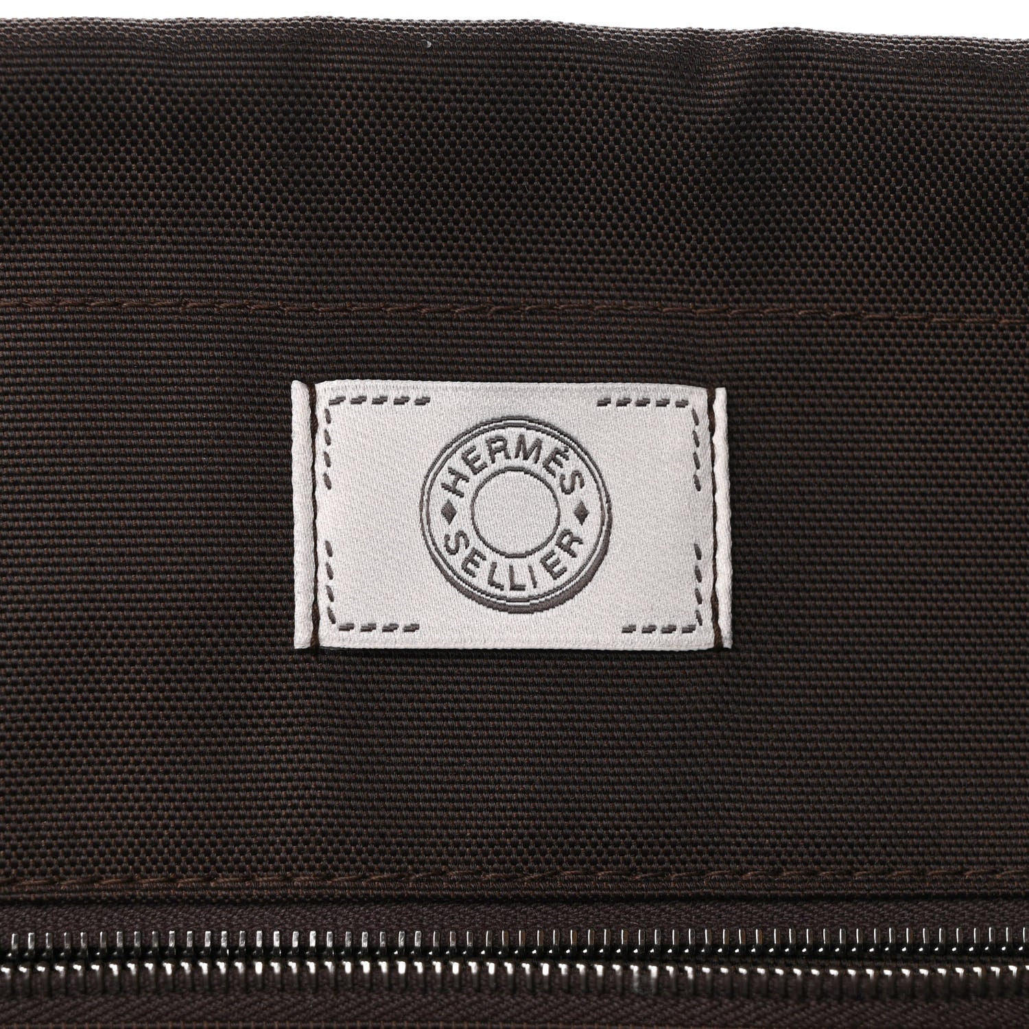 Hermes Canvas The Grooming Bag 8 of 10
