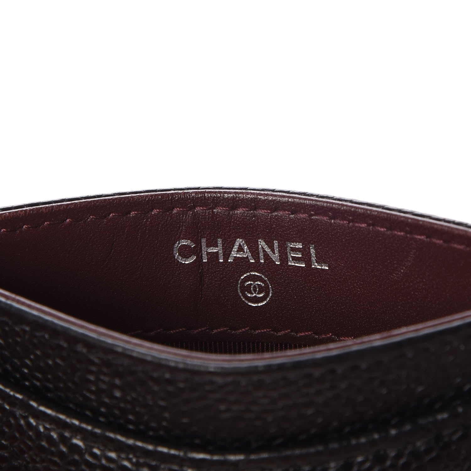 Chanel Caviar Quilted Card Holder Black 6 of 9