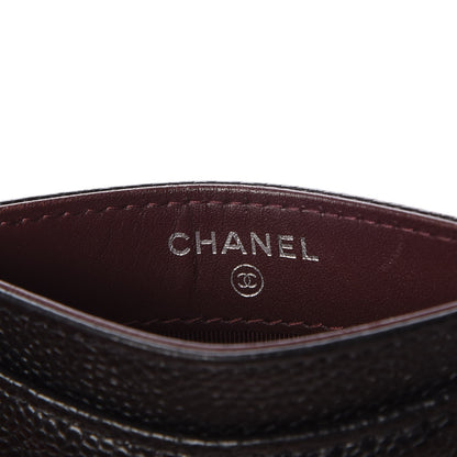 Chanel Caviar Quilted Card Holder Black 6 of 9