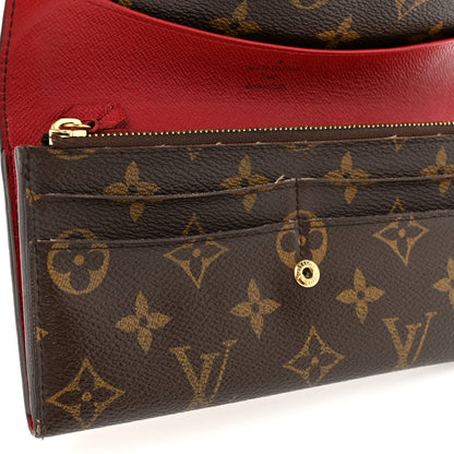 Louis Vuitton Monogram Emilie Wallet Fuchsia 13 of 15