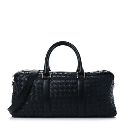 Bottega Veneta Calfskin Intrecciato Hydrology Gym Bag Black 1 of 13