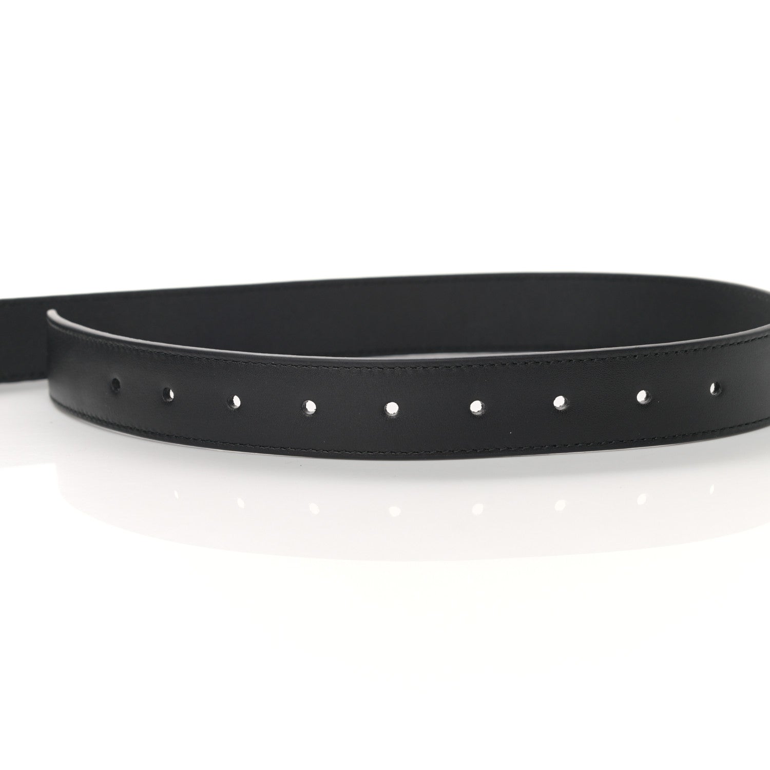 Gucci Calfskin Matelasse GG Marmont Belt Bag 85 34 Black 12 of 13