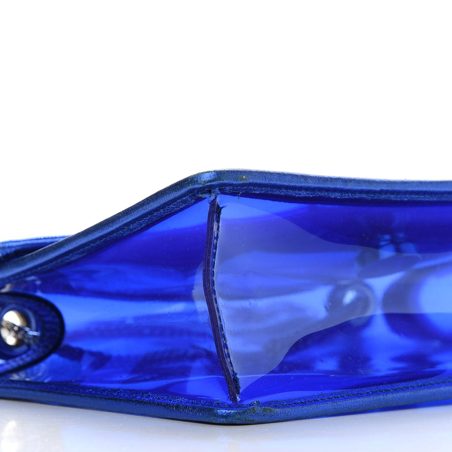 Calfskin Metallic PVC Mini Betty Blue