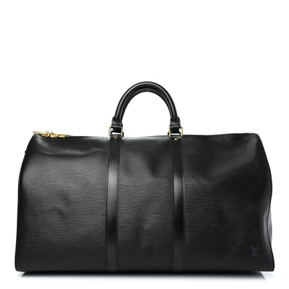 Louis Vuitton Epi Keepall 45 Black 1 of 4