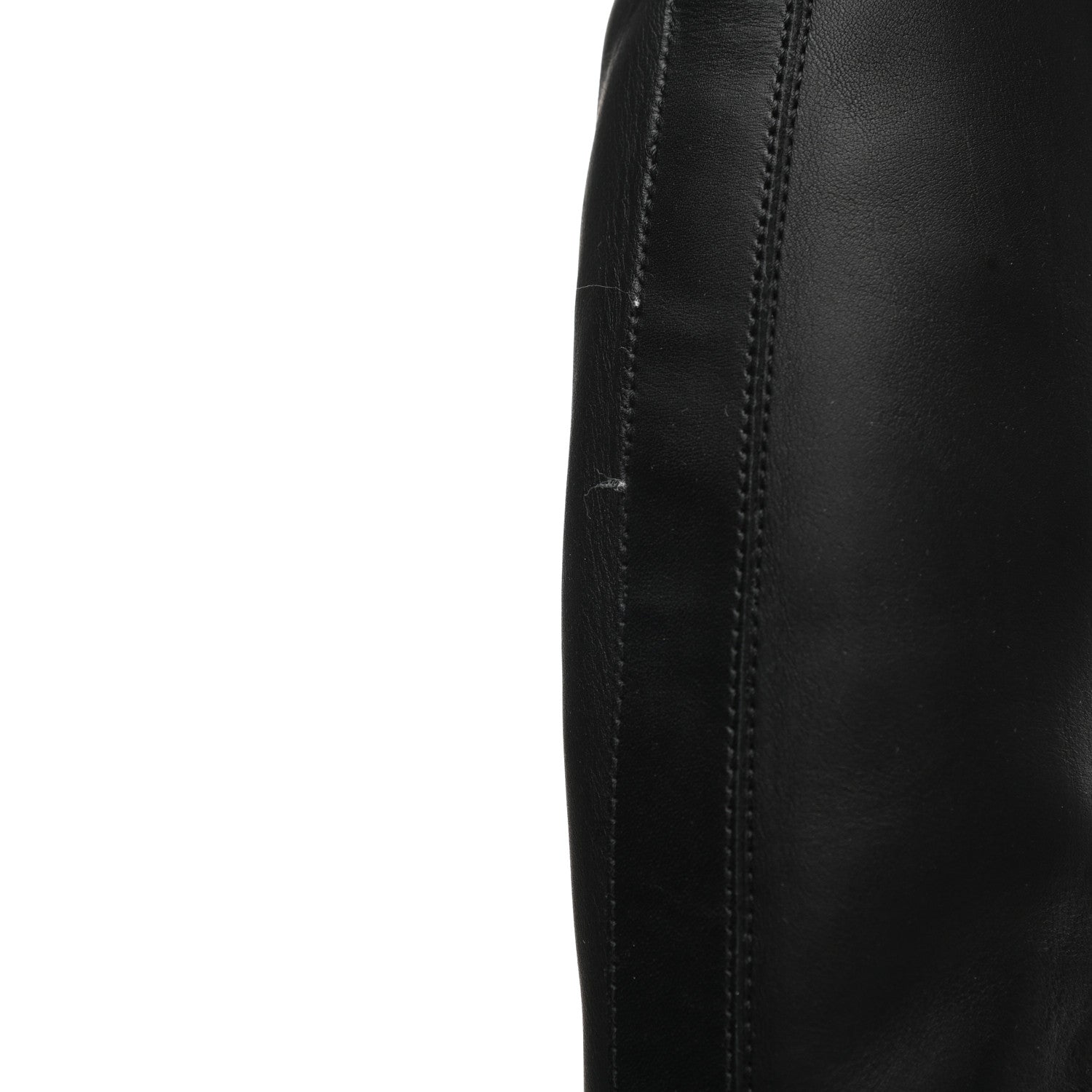 Christian Louboutin Calfskin Butchetta Uomo Over the Knee Boots 40.5 Black 12 of 12