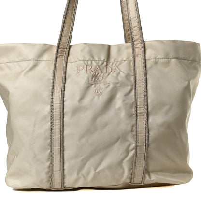 Prada Tessuto Nylon Logo Tote Lino 8 of 17