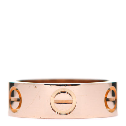 Cartier 18K Pink Gold 5.5mm LOVE Ring 47 4 1 of 5