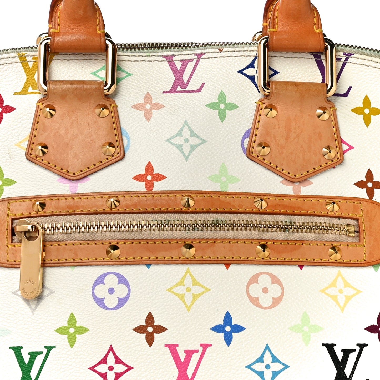 Monogram Multicolor Alma White