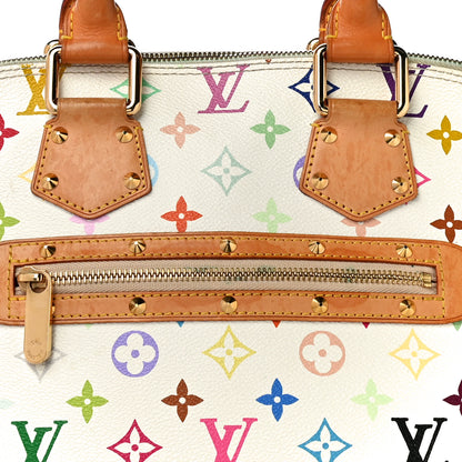 Louis Vuitton Monogram Multicolor Alma White 7 of 22