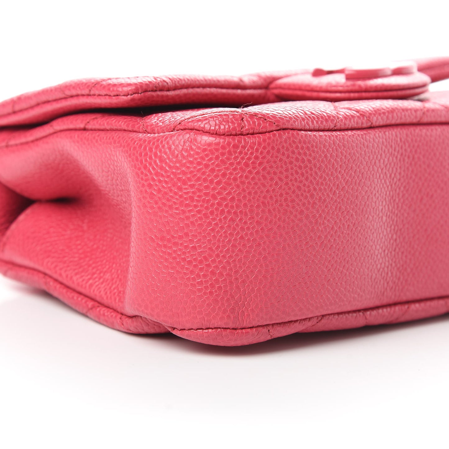 Caviar Quilted Mini Incognito Square Flap Dark Pink