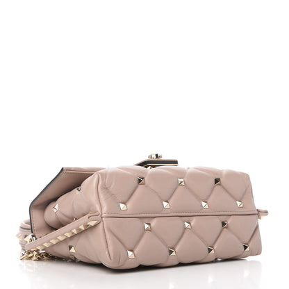 Valentino Garavani Nappa Small Candystud Crossbody Poudre 4 of 10