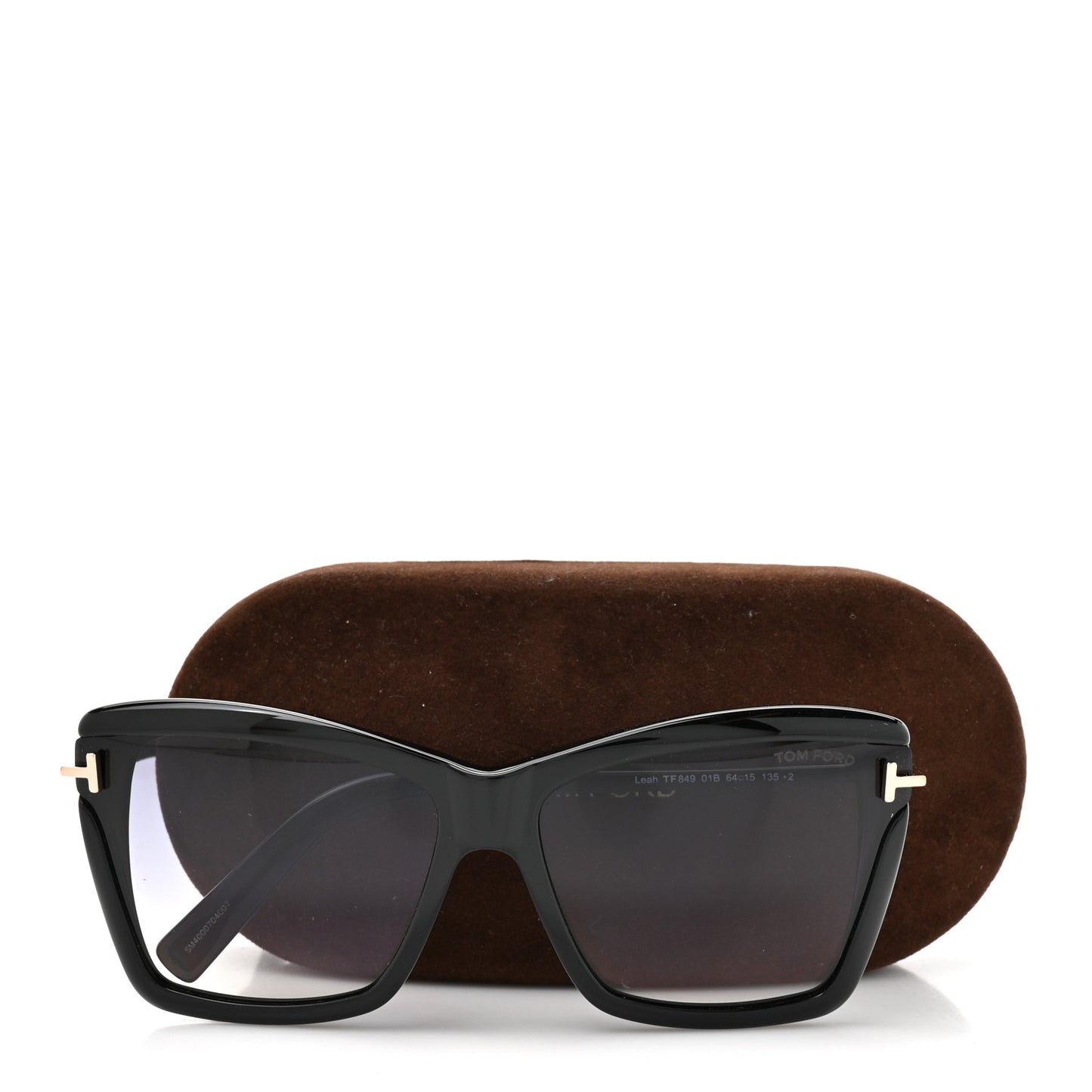 Leah Cat Eye Sunglasses TF849 Black