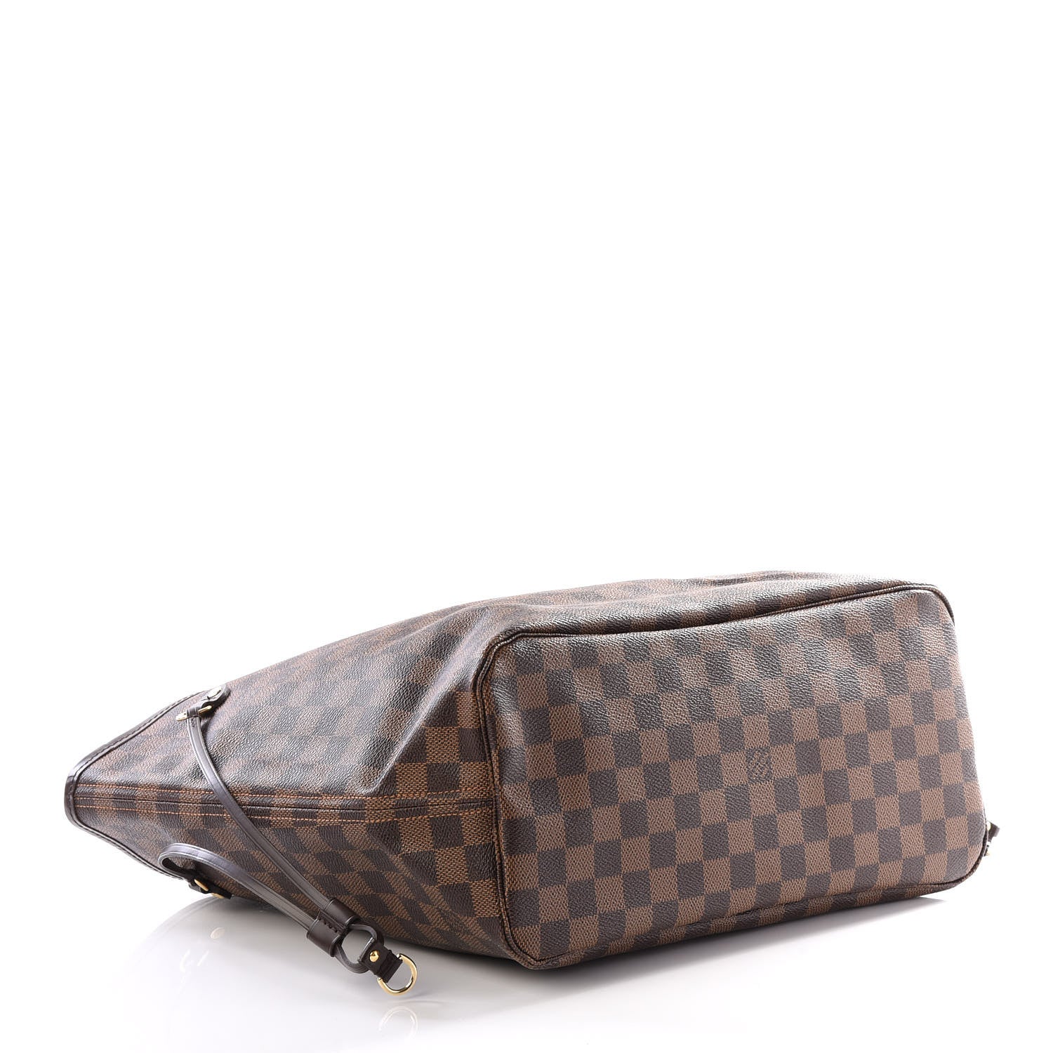 Louis Vuitton Damier Ebene Neo Neverfull MM Rose Ballerine 3 of 13