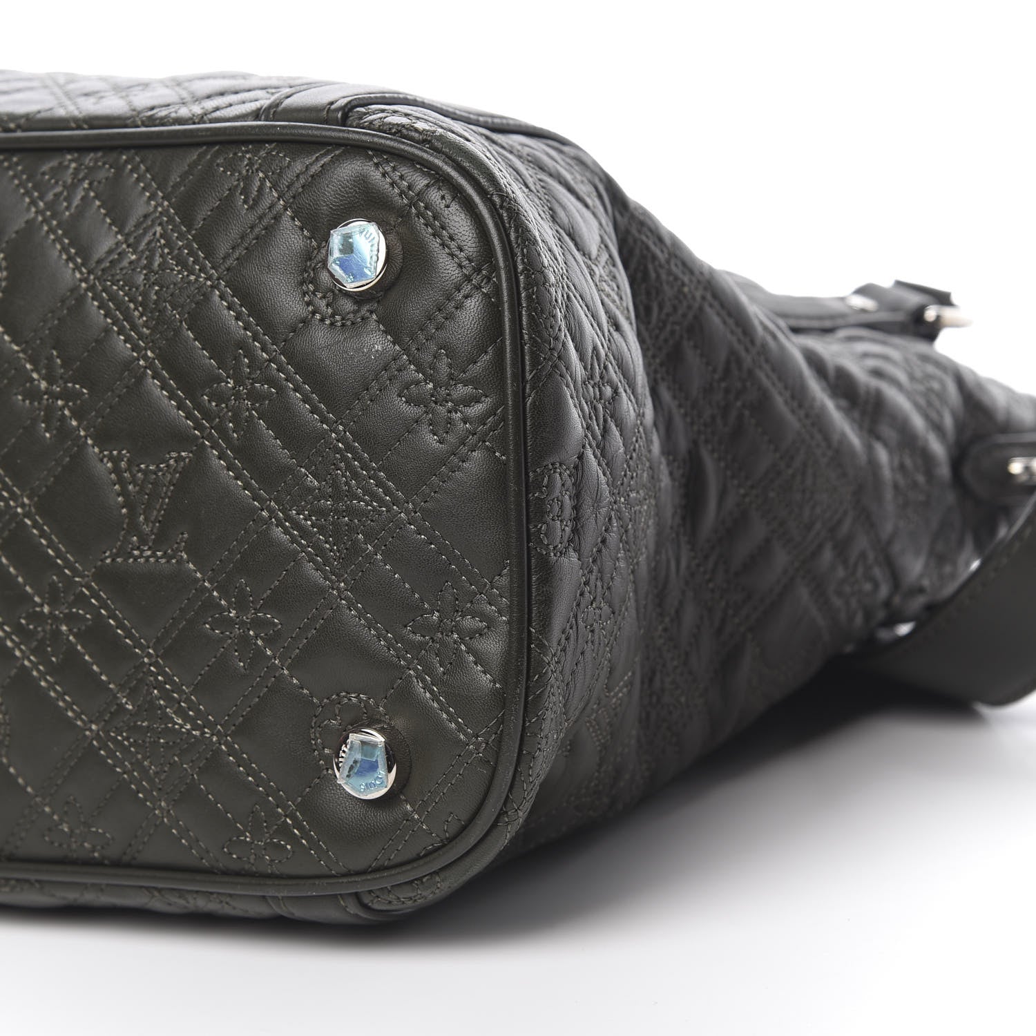Louis Vuitton Monogram Lambskin Antheia Ixia PM Vert Bronze 10 of 13