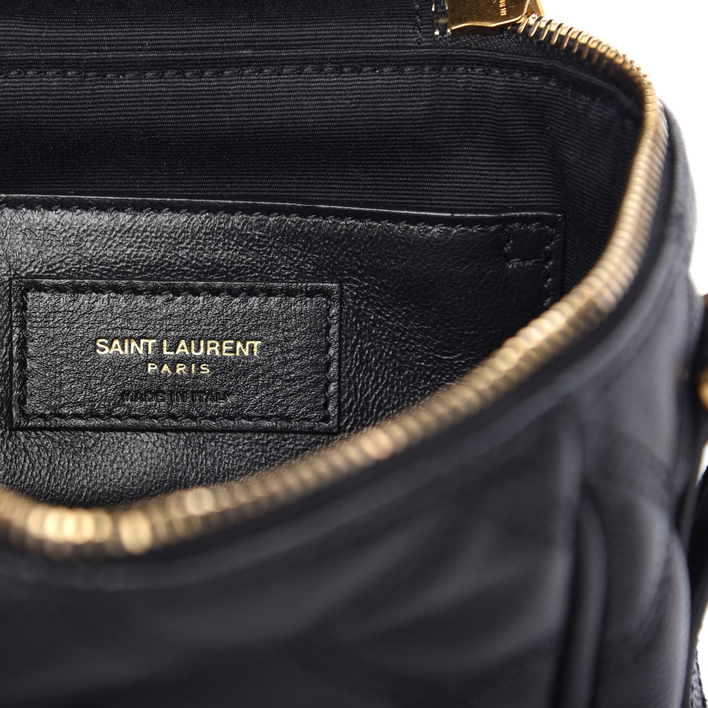 Grain de Poudre Quilted 80's Vanity Bag Black