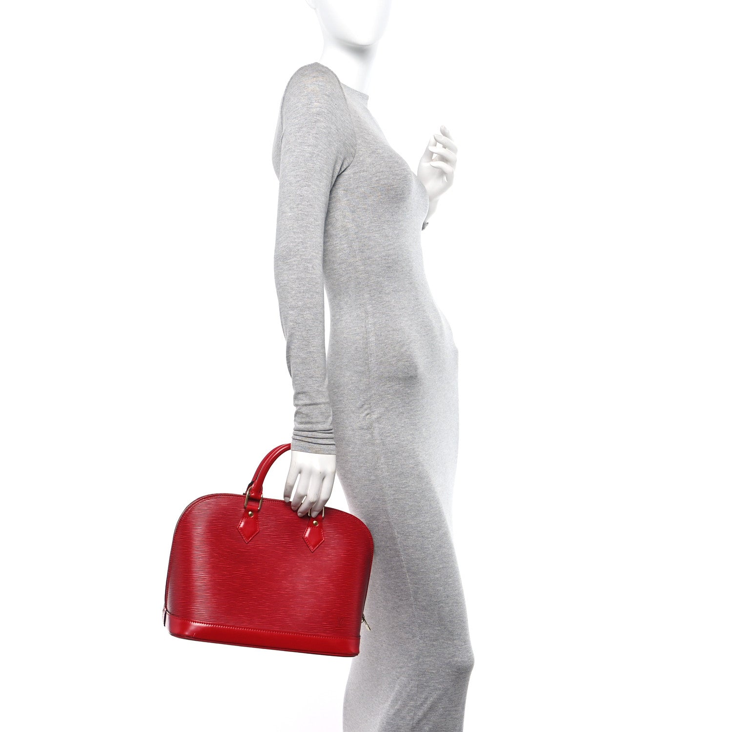 Louis Vuitton Epi Alma PM Castillan Red 2 of 13