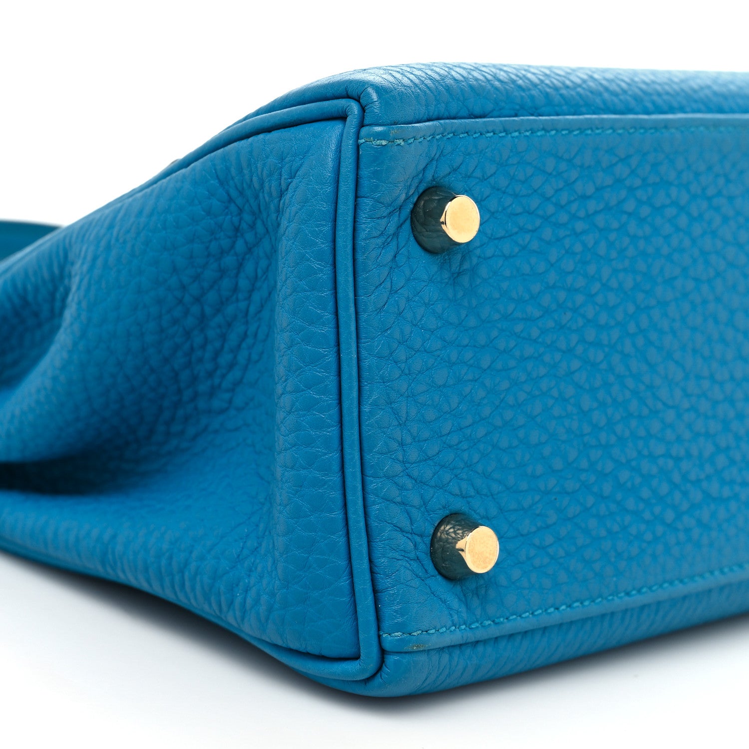 Hermes Togo Kelly Retourne 25 Bleu Zanzibar 8 of 10