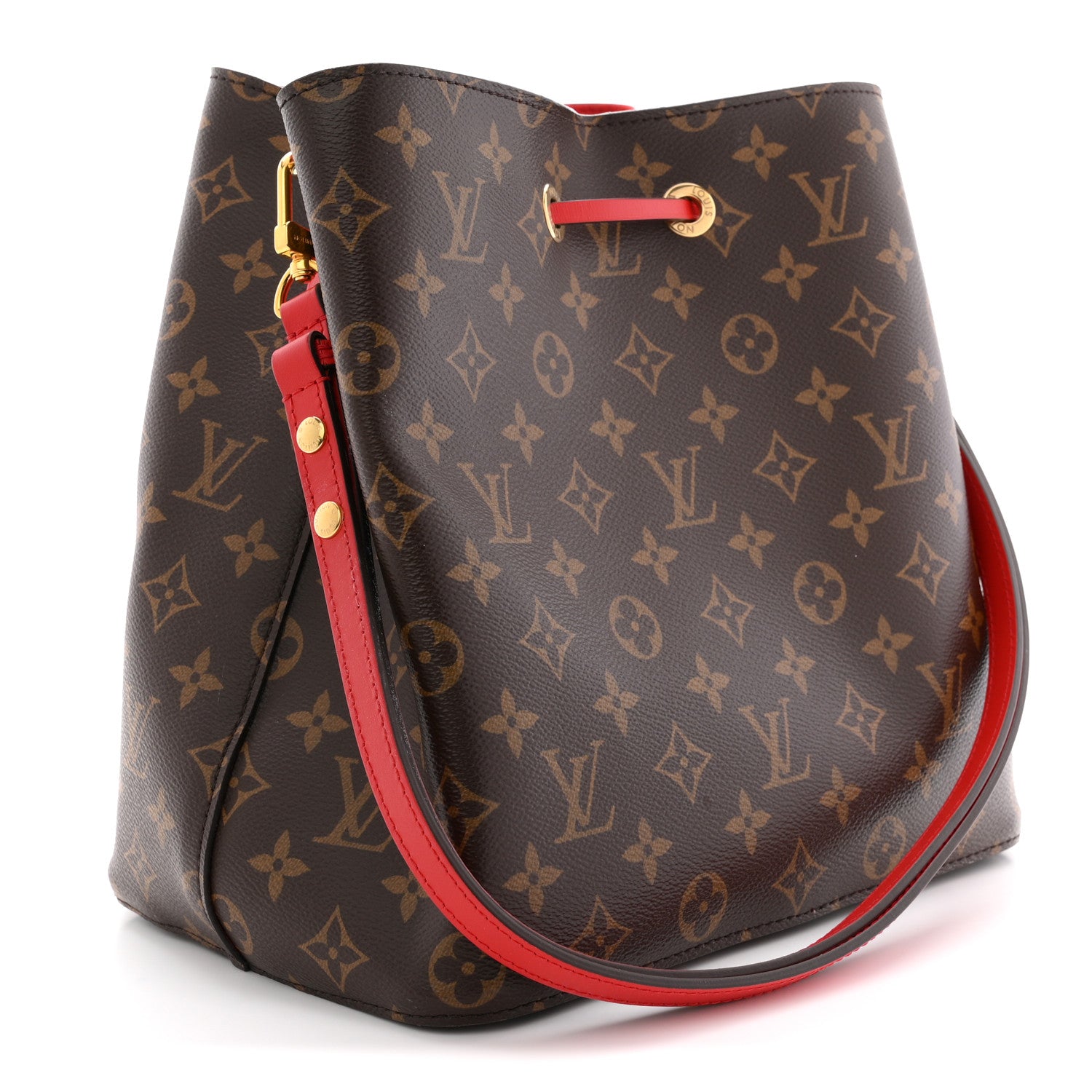 Louis Vuitton Monogram Neonoe MM Coquelicot 3 of 13