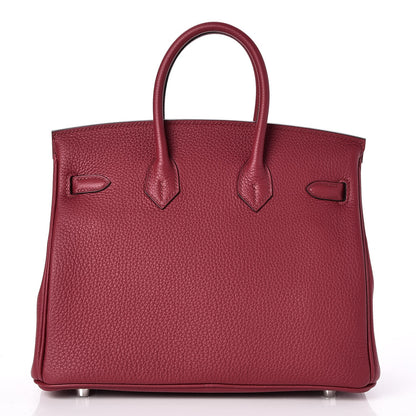 Hermes Togo Birkin 25 Rubis 5 of 30