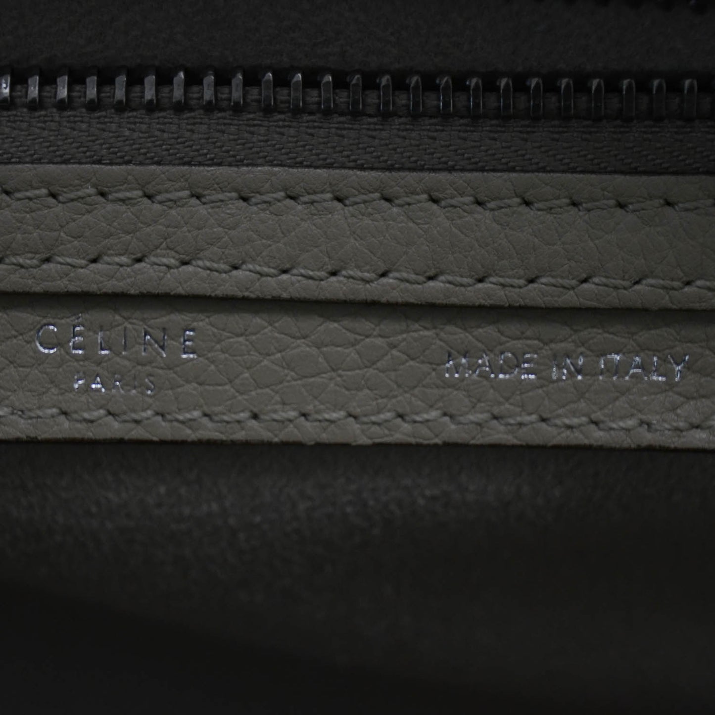 Pebbled Leather Mini Luggage Bag Dune