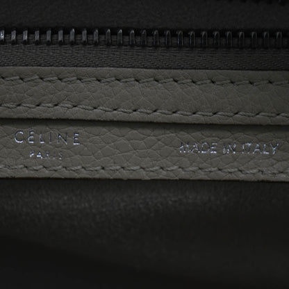 Celine Pebbled Leather Mini Luggage Bag Dune 10 of 12