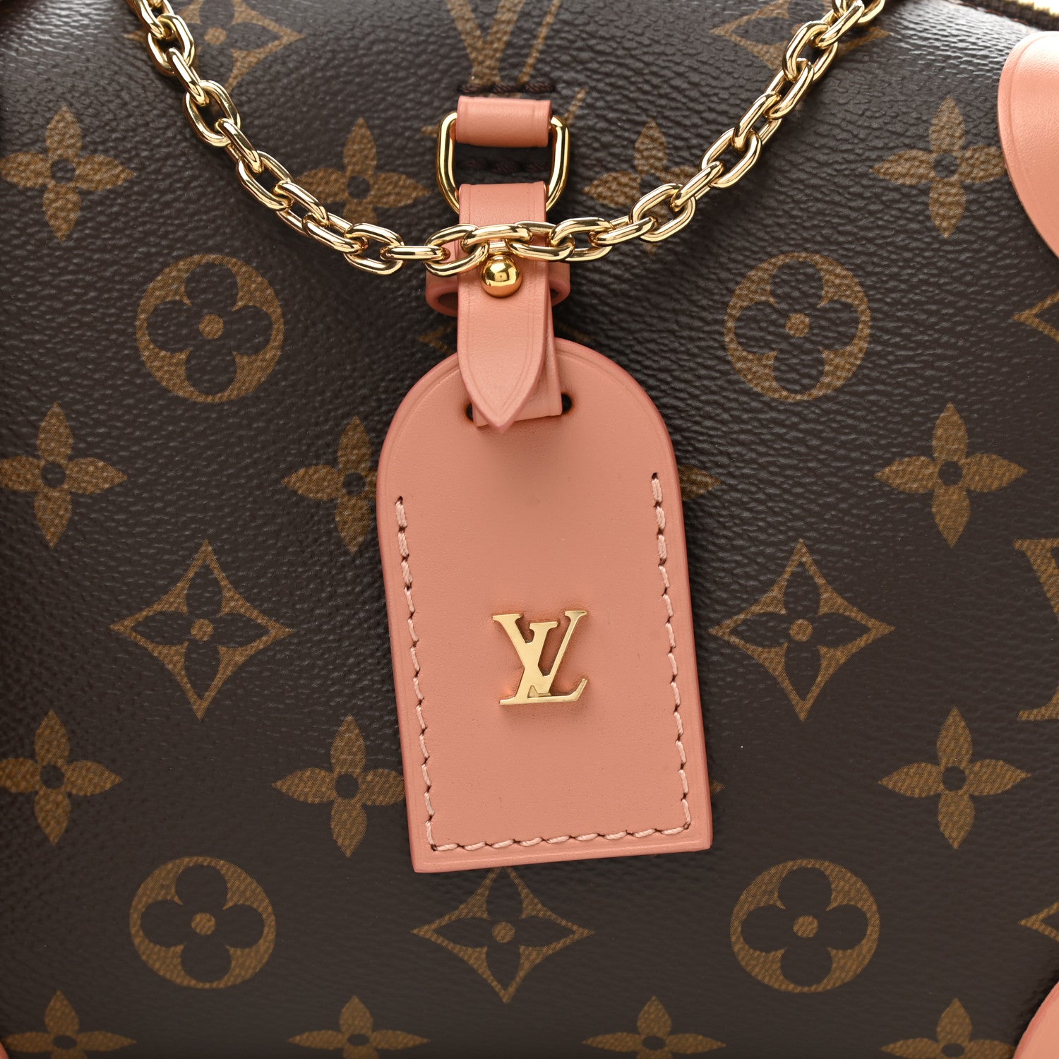 Louis Vuitton Monogram Petite Malle Souple Peach 7 of 9
