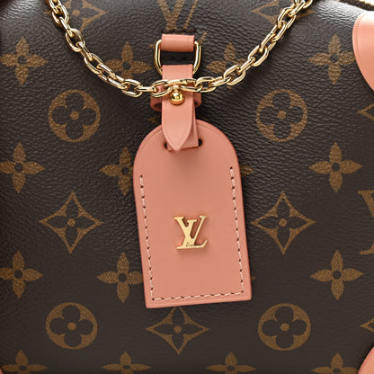 Louis Vuitton Monogram Petite Malle Souple Peach 7 of 9
