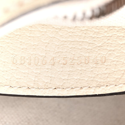 Gucci GG Supreme Monogram Textured Calfskin Web Small Ophidia Camera Bag Beige Ebony Mystic White 7 of 14