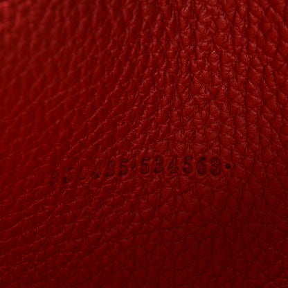 Gucci Grand Prix Calfskin Jackie Convertible Shoulder Bag Hibiscus Red 7 of 7