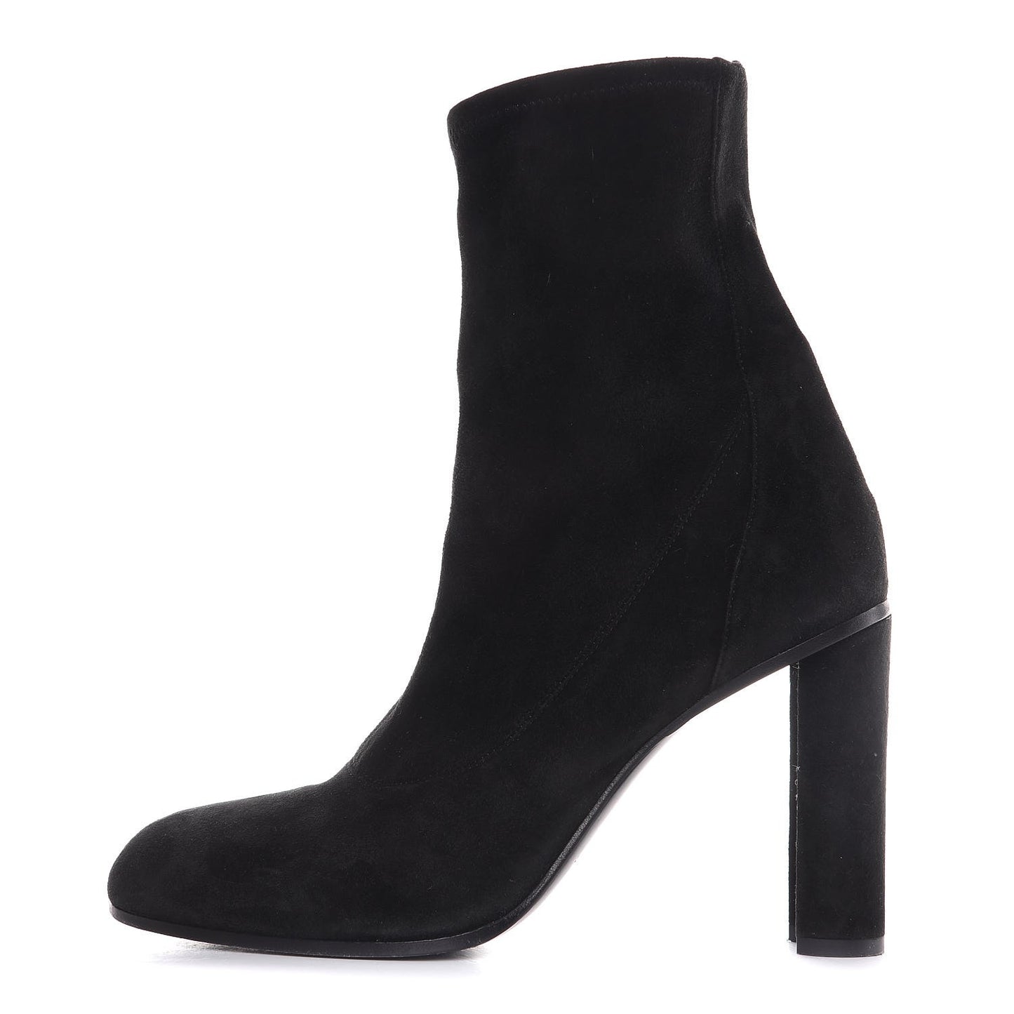 Suede Ankle Boots 39.5 Black