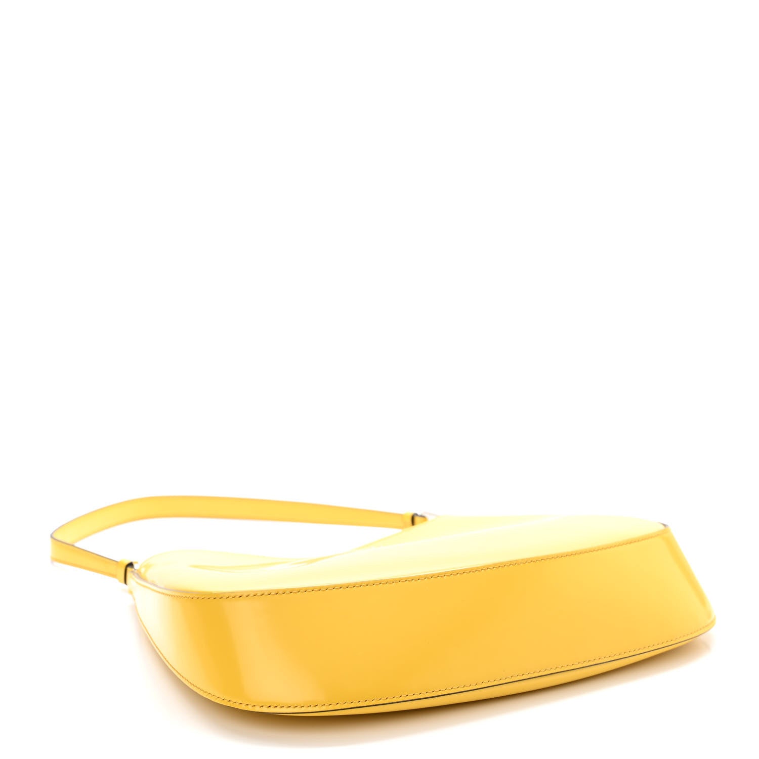 Prada Spazzolato Cleo Shoulder Bag Sole Black 4 of 9