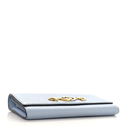 Gucci Grainy Calfskin Zumi Continental Wallet  Porcelain Light Blue 4 of 7