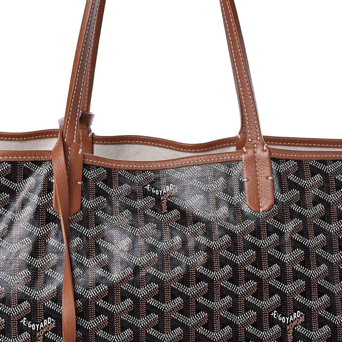 Goyardine Saint Louis PM Black Gold