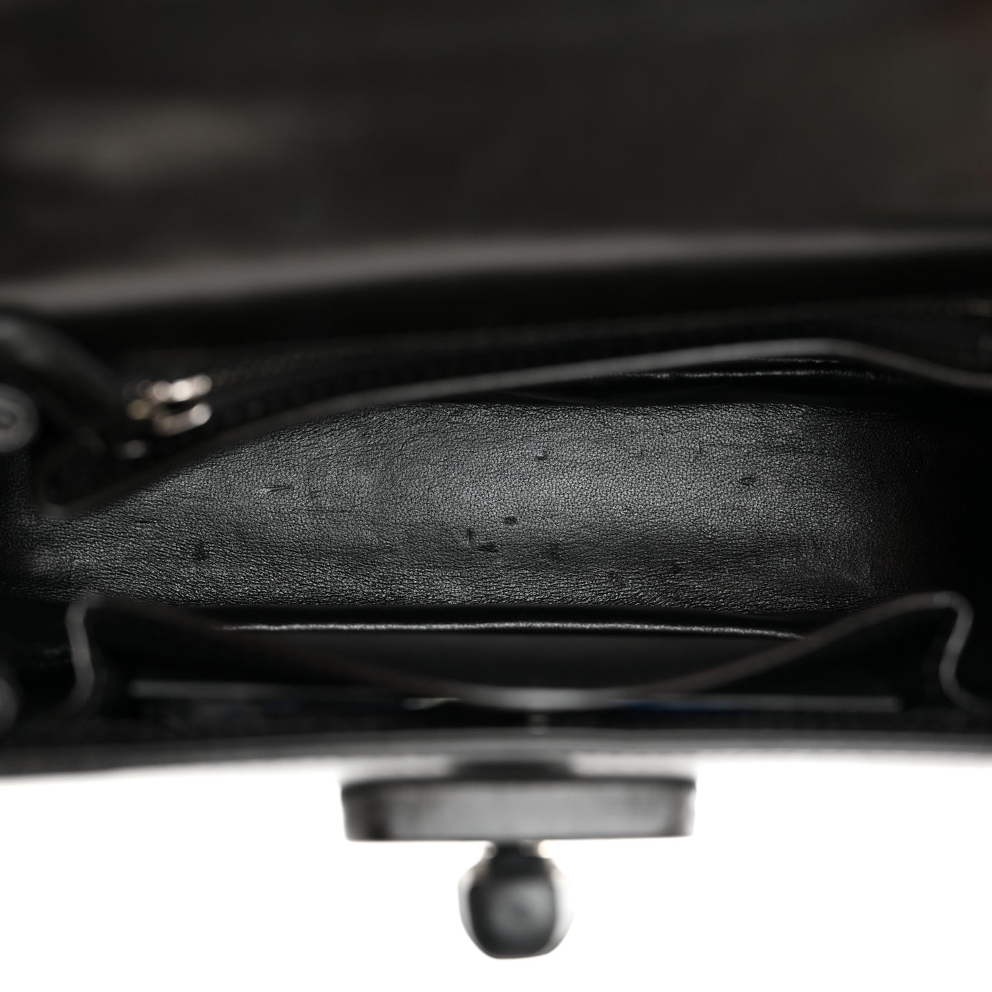 Boarded Dyana Lux Calfskin Monochrome 100 Centennial Music Small Bamboo 1947 Top Handle Bag Black