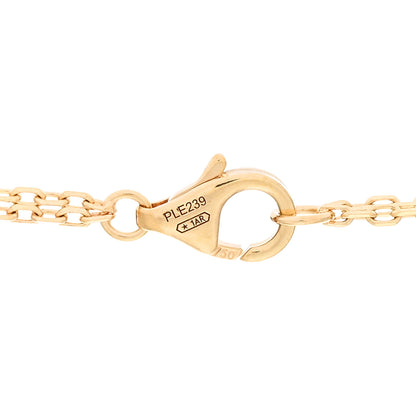 Cartier 18K Yellow Gold 2 Diamond LOVE Necklace 5 of 6