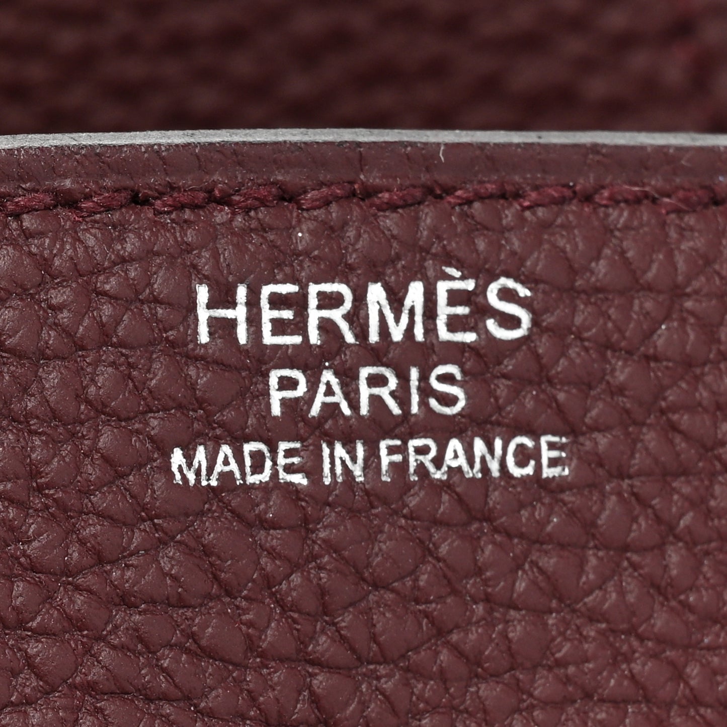 Togo Birkin 30 Bordeaux