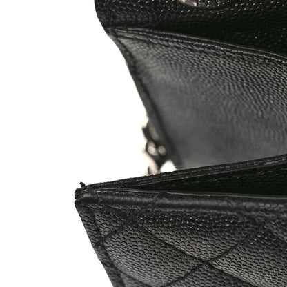 Saint Laurent Grain De Poudre Textured Mixed Matelasse Large Triquilt Monogram Satchel Black 15 of 19