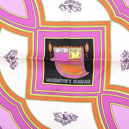 Hermes Silk Washington's Carriage Scarf 65 3 of 6