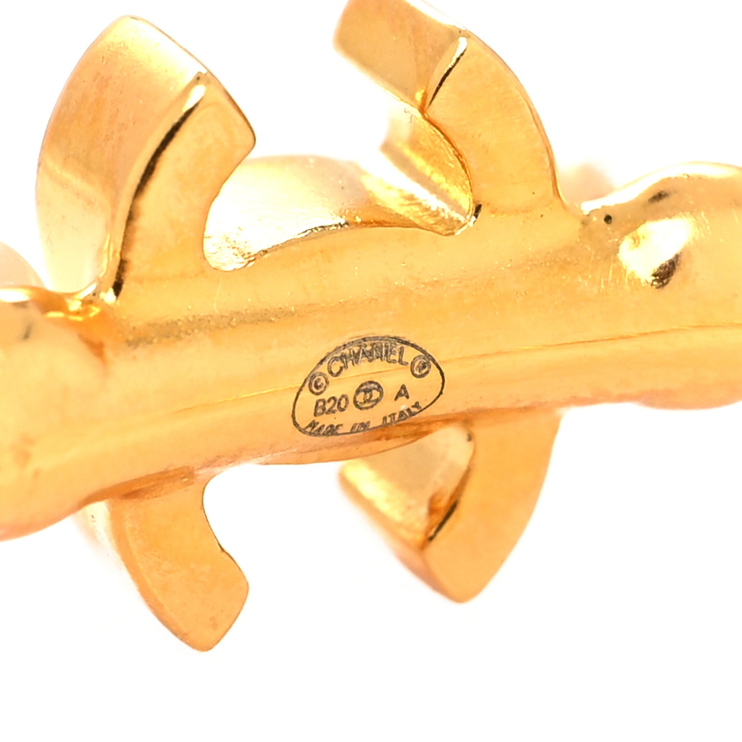 Pearl CC More Is More Hoop Earrings Gold