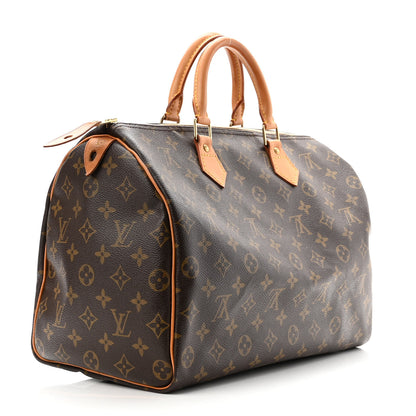 Louis Vuitton Monogram Speedy 35 3 of 10