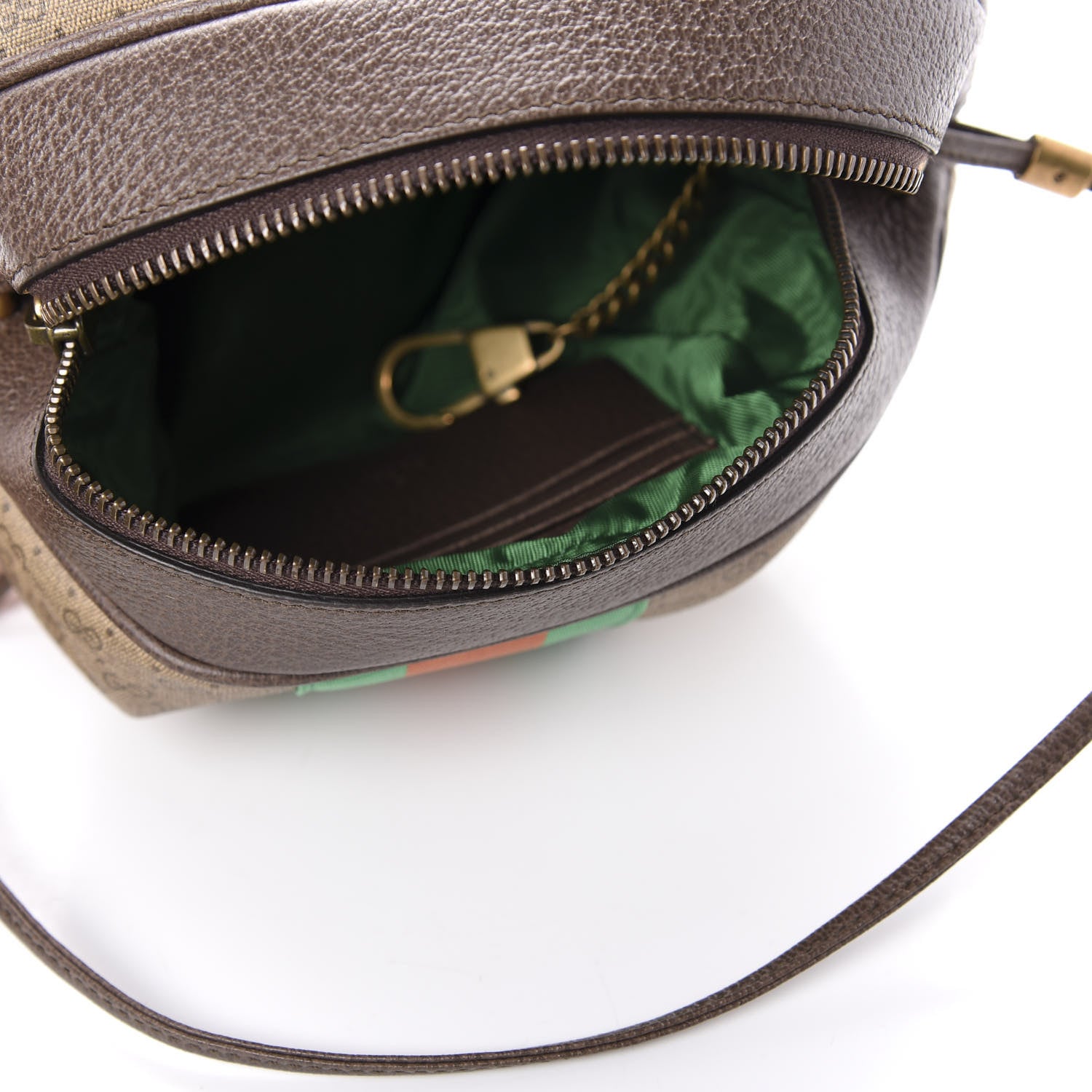 Gucci Mini Vintage GG Supreme Monogram Web Butterfly New Candy Crossbody Beige New Acero 5 of 10