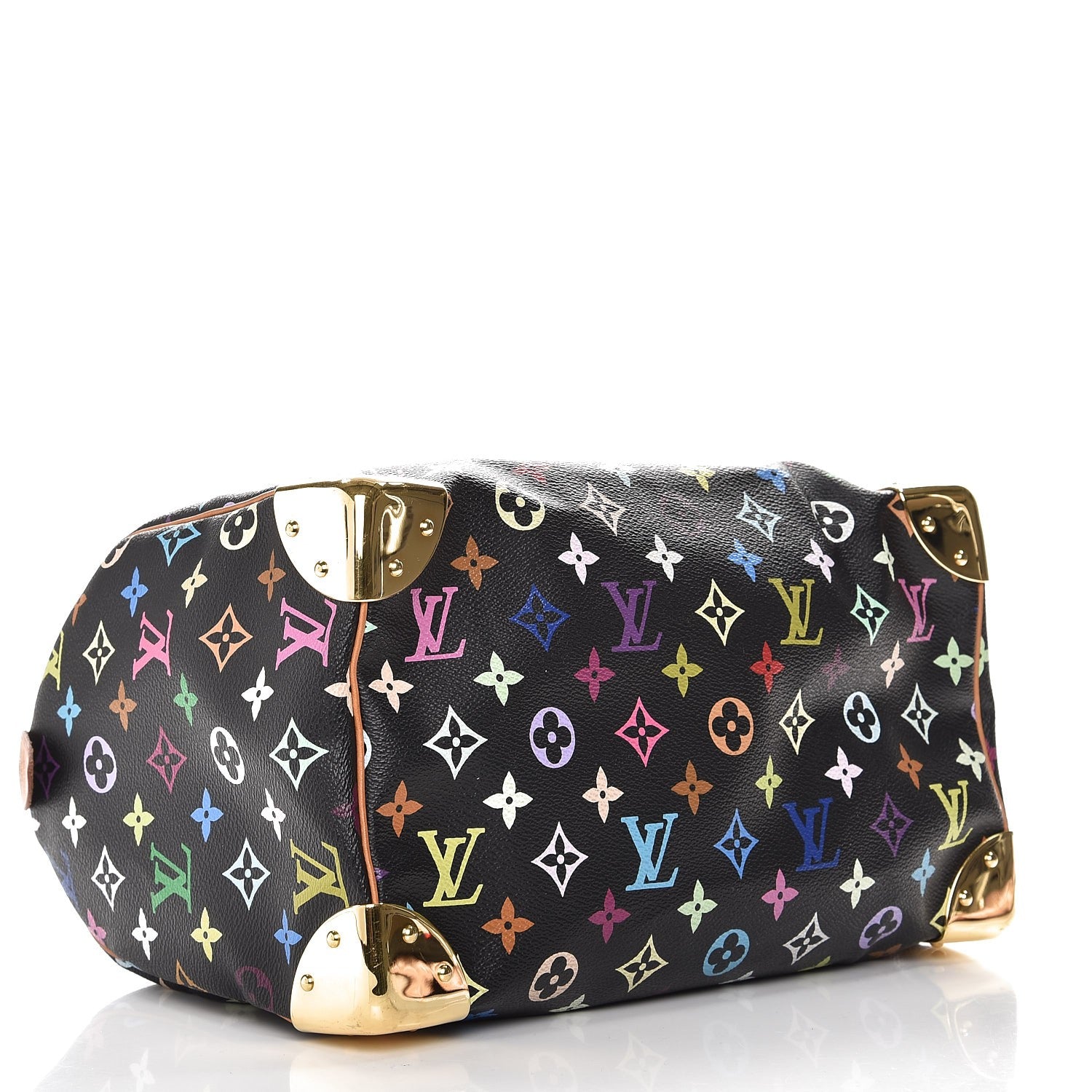 Louis Vuitton Monogram Multicolor Speedy 30 Black 4 of 7