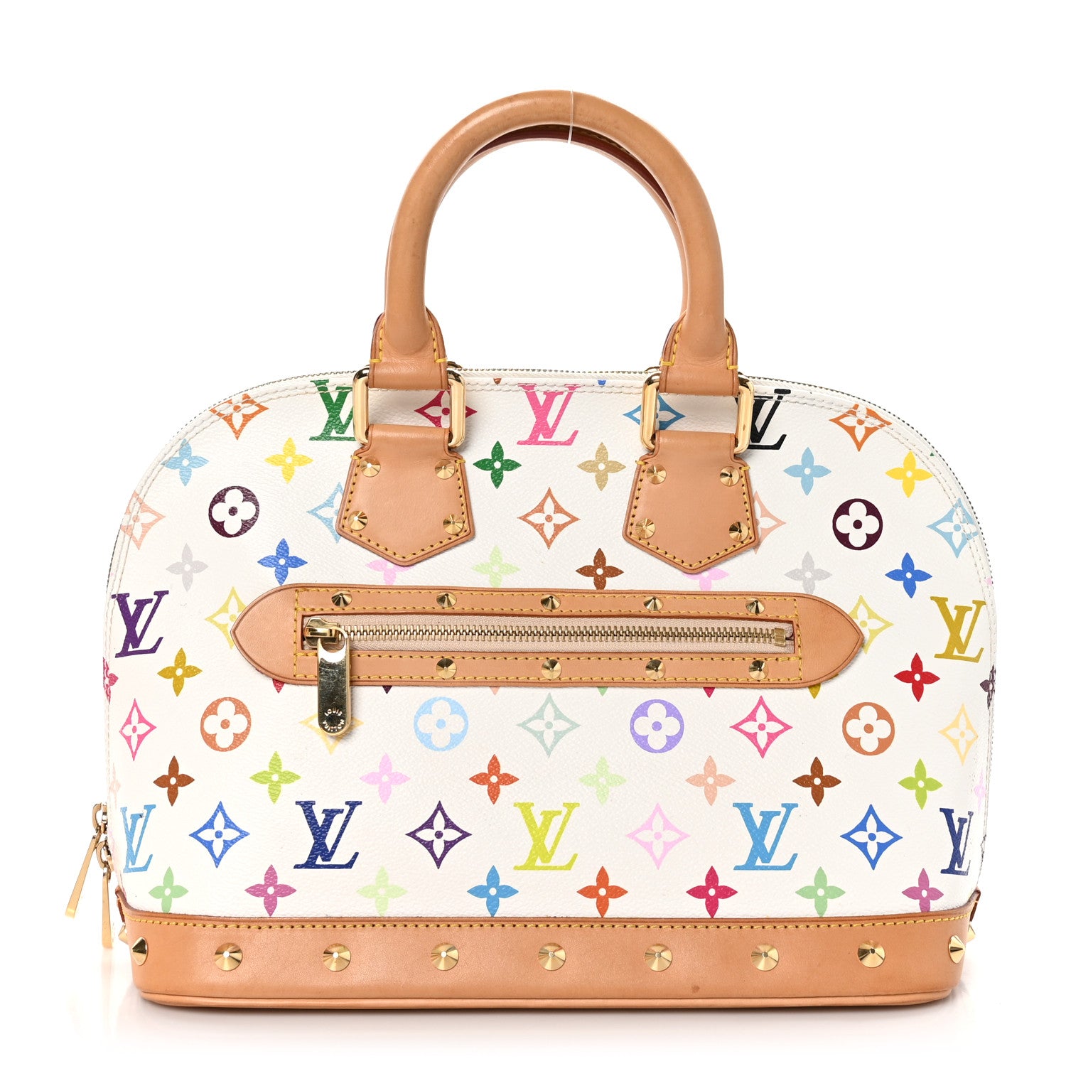 Louis Vuitton Monogram Multicolor Alma White 1 of 10