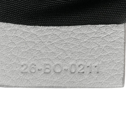 Christian Dior Grained Calfskin Kim Jones Saddle Bag Light Grey 6 of 13